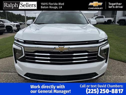 Summit White 2026 Chevrolet Tahoe LT