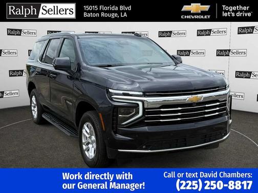 Dark Ash Metallic 2025 Chevrolet Tahoe LT