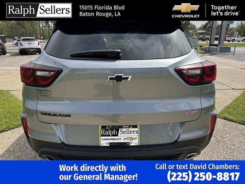 Sterling Gray Metallic 2026 Chevrolet Trailblazer RS