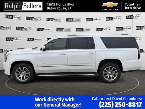 White 2017 GMC Yukon XL Denali