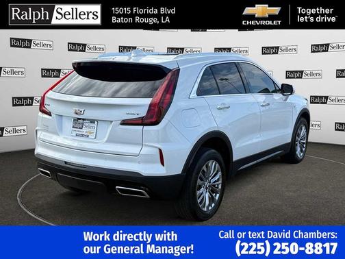Crystal White Tricoat 2024 Cadillac XT4 Premium Luxury