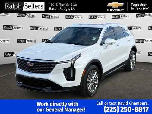 Crystal White Tricoat 2024 Cadillac XT4 Premium Luxury