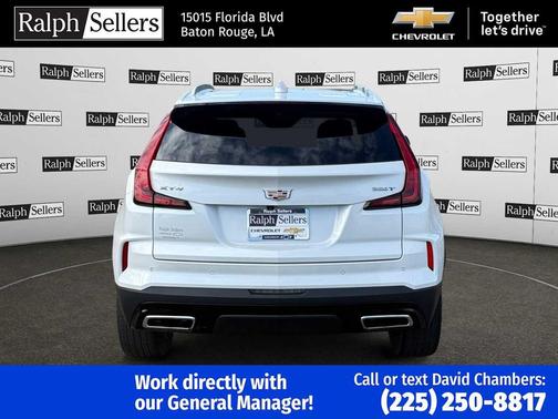 Crystal White Tricoat 2024 Cadillac XT4 Premium Luxury