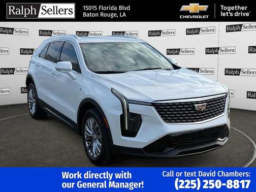 Crystal White Tricoat 2024 Cadillac XT4 Premium Luxury