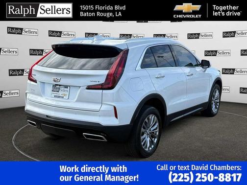 Crystal White Tricoat 2024 Cadillac XT4 Premium Luxury