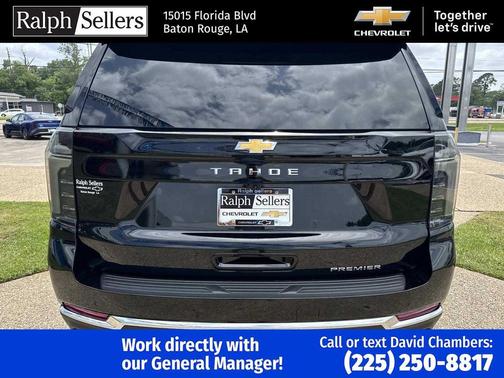Black 2026 Chevrolet Tahoe Premier