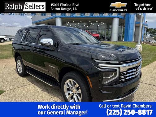 Black 2026 Chevrolet Tahoe Premier