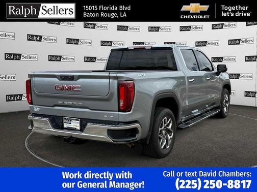 Sterling Metallic 2025 GMC Sierra 1500 SLT