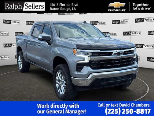 Sterling Gray Metallic 2024 Chevrolet Silverado 1500 LT