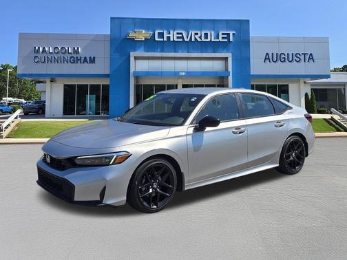 Gray Metallic 2025 Honda Civic Sport