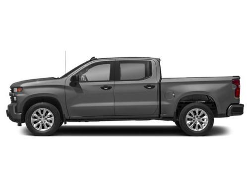 Satin Steel Metallic 2021 Chevrolet Silverado 1500 Custom