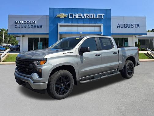 Sterling Gray Metallic 2026 Chevrolet Silverado 1500 Custom