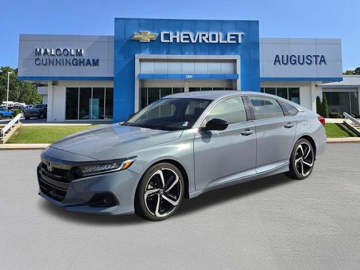Crystal Black Pearl 2021 Honda Accord Sport SE 1.5T