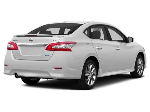 Aspen White 2015 Nissan Sentra SR