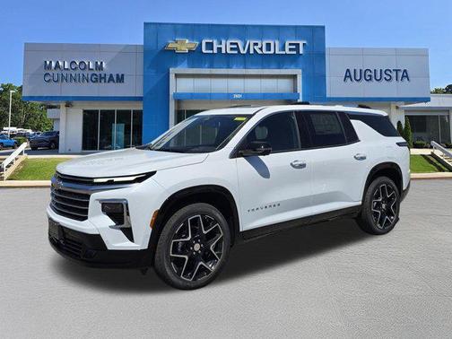 Polar White Tricoat 2026 Chevrolet Traverse High Country