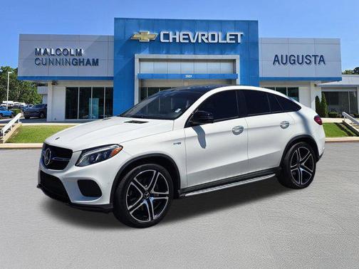 Polar White 2019 Mercedes-Benz AMG GLE 43 Coupe 4MATIC