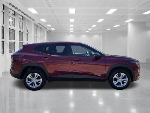 Crimson Metallic 2025 Chevrolet Trax LS