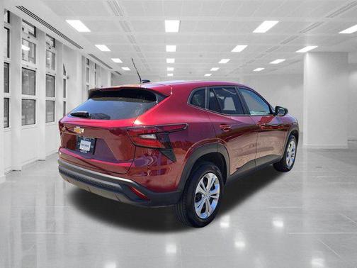 Crimson Metallic 2025 Chevrolet Trax LS