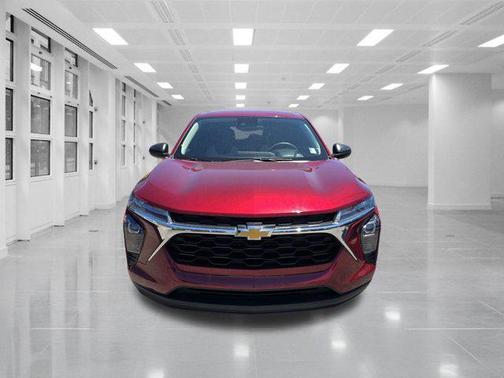 Crimson Metallic 2025 Chevrolet Trax LS