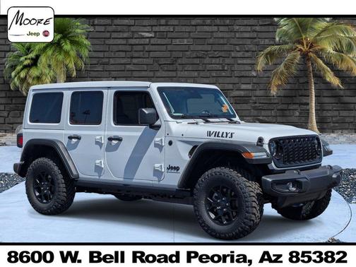 Bright White Clearcoat 2026 Jeep Wrangler Willys