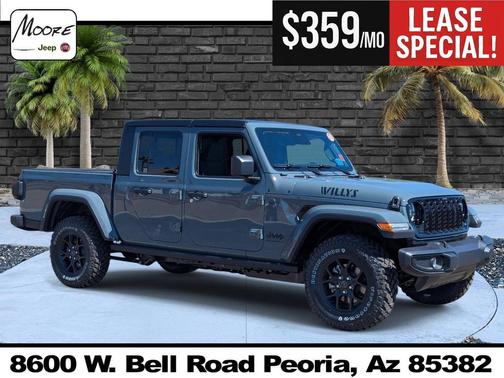 Anvil Clearcoat 2026 Jeep Gladiator Willys 4x4