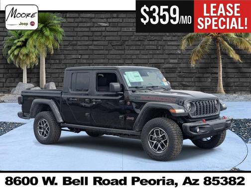 Black Clearcoat 2026 Jeep Gladiator Rubicon