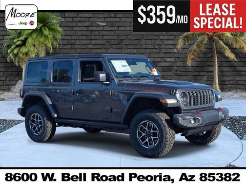 Granite Crystal Metallic Clearcoat 2026 Jeep Wrangler Rubicon