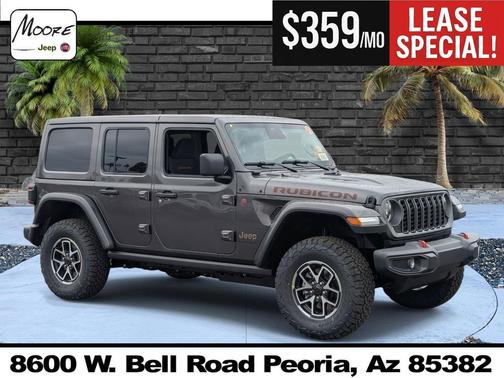 Granite Crystal Metallic Clearcoat 2026 Jeep Wrangler Rubicon