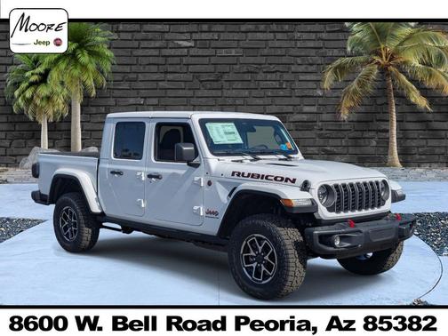 Bright White Clearcoat 2026 Jeep Gladiator Rubicon