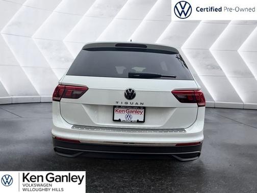 Pure White 2023 Volkswagen Tiguan 2.0T S