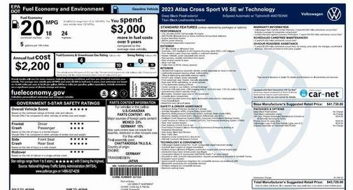2023 Volkswagen Atlas Cross Sport 3.6L V6 SE w/Technology