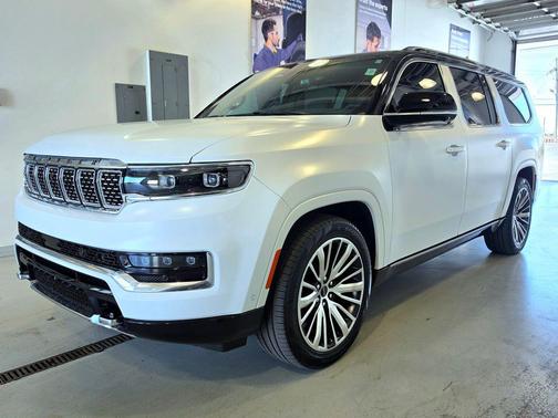 Bright White Clearcoat 2024 Jeep Grand Wagoneer L Series III 4x4
