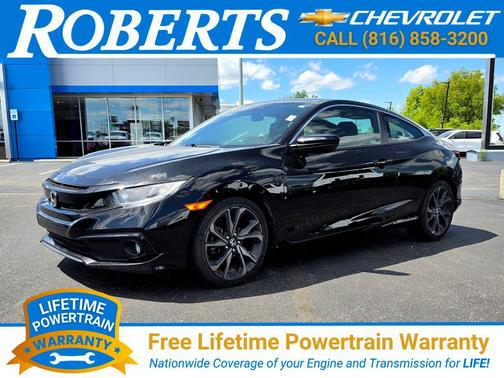 Crystal Black Pearl 2020 Honda Civic Sport