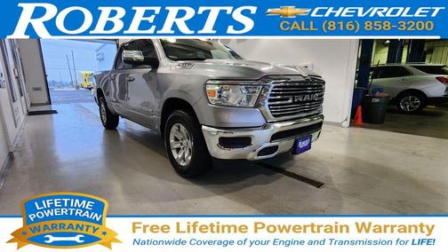 Billet Silver Metallic Clearcoat 2023 RAM 1500 Laramie