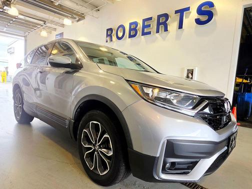 Silver 2021 Honda CR-V AWD EX-L