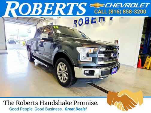 Tuxedo Black Metallic 2015 Ford F-150 Lariat