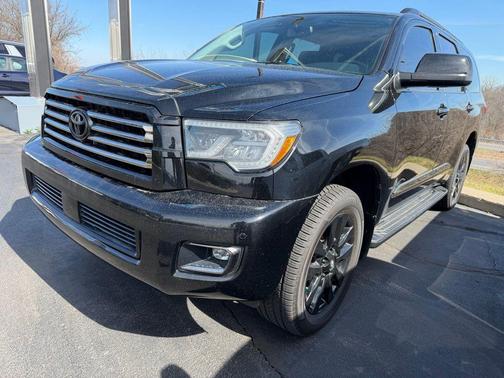 Midnight Black Metallic 2021 Toyota Sequoia Nightshade