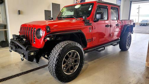 Firecracker Red Clearcoat 2021 Jeep Gladiator Sport