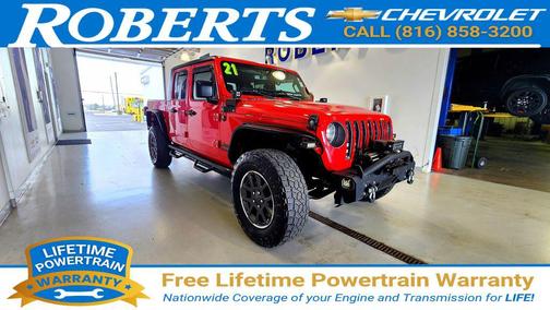 Firecracker Red Clearcoat 2021 Jeep Gladiator Sport
