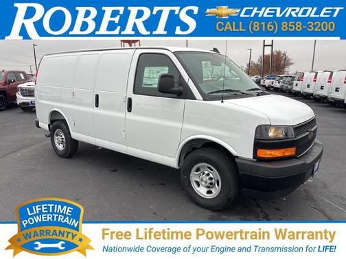 Summit White 2025 Chevrolet Express 2500 Work Van