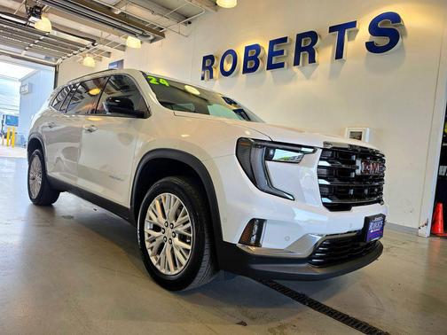 Summit White 2024 GMC Acadia AWD Elevation