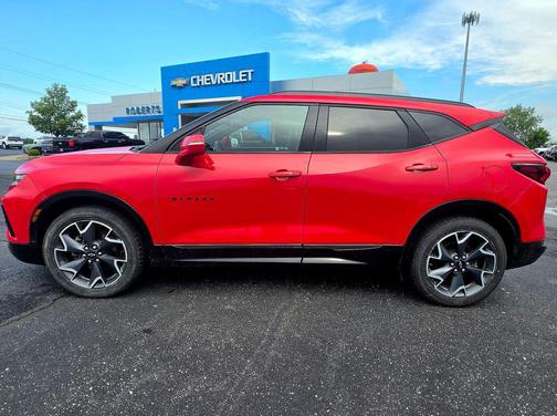 Red Hot 2020 Chevrolet Blazer RS