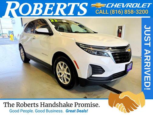 Summit White 2022 Chevrolet Equinox 1LT