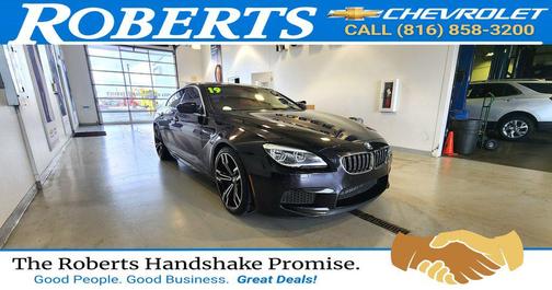 Ruby Black Metallic 2019 BMW M6 Gran Coupe Base