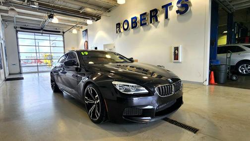 Ruby Black Metallic 2019 BMW M6 Gran Coupe Base