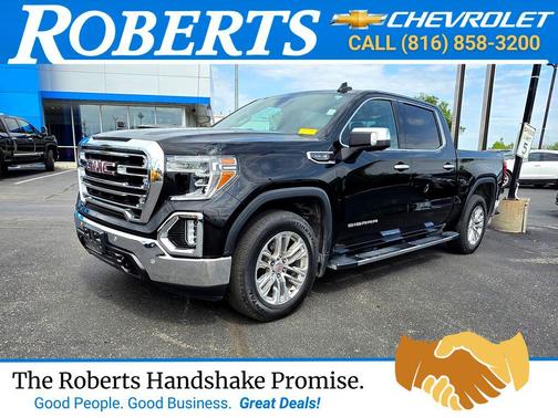 Onyx Black 2019 GMC Sierra 1500 SLT
