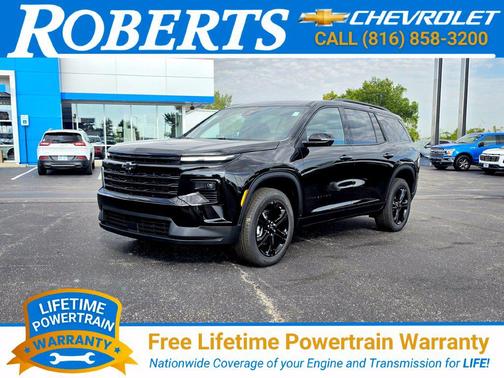 Mosaic Black Metallic 2027 Chevrolet Traverse LT