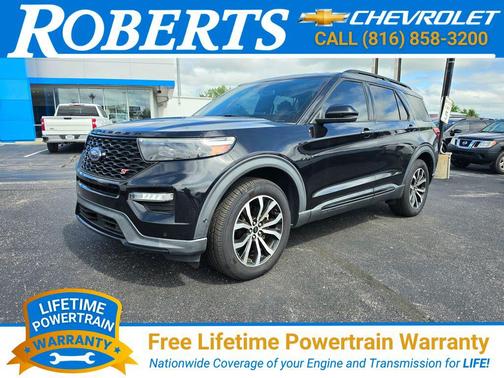Agate Black Metallic 2020 Ford Explorer ST