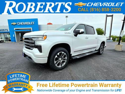 Iridescent Pearl Tricoat 2023 Chevrolet Silverado 1500 High Country