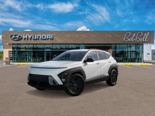 Atlas White 2026 Hyundai KONA SEL Sport
